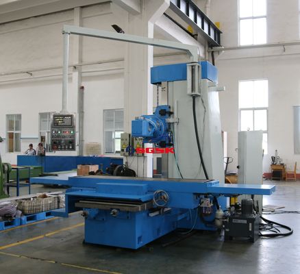 Tipo universal resistente el moler vertical de la cama X716 del metal de la fresadora