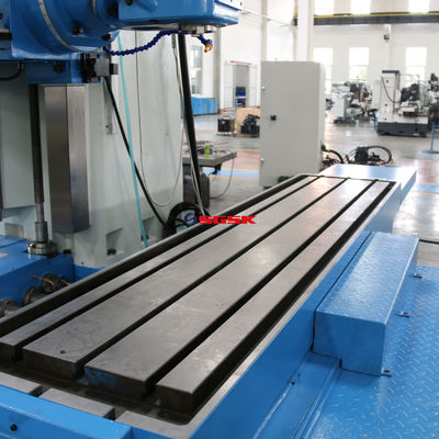 Tipo universal resistente el moler vertical de la cama X716 del metal de la fresadora